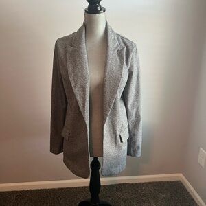 Topshop Classic Gray Blazer